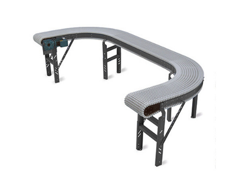 Stainless Steel Plastic Chain Belt Conveyor
